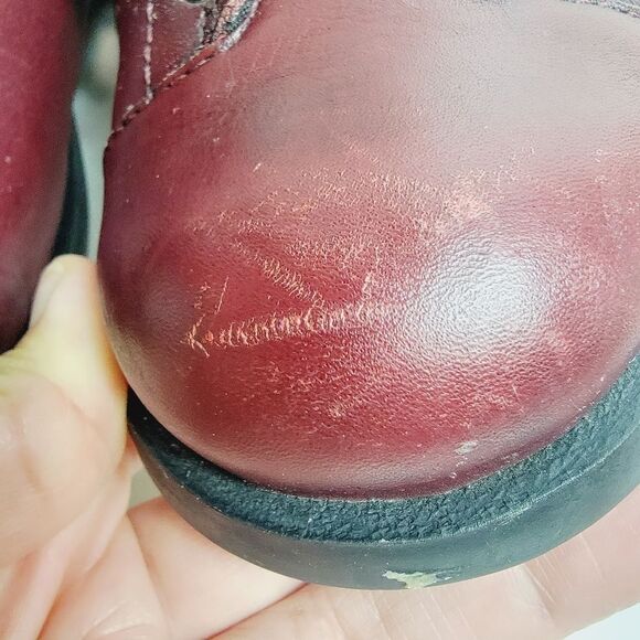 Naturalizer 90s Inspo Grunge Emo Dark Academia Lace Up Wedge Shoes Size 10 - Picture 6 of 8